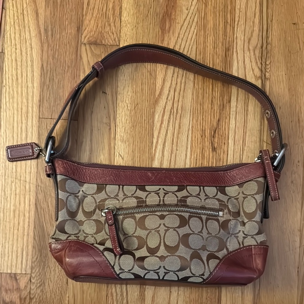 Coach Brown and Tan Women's Bag